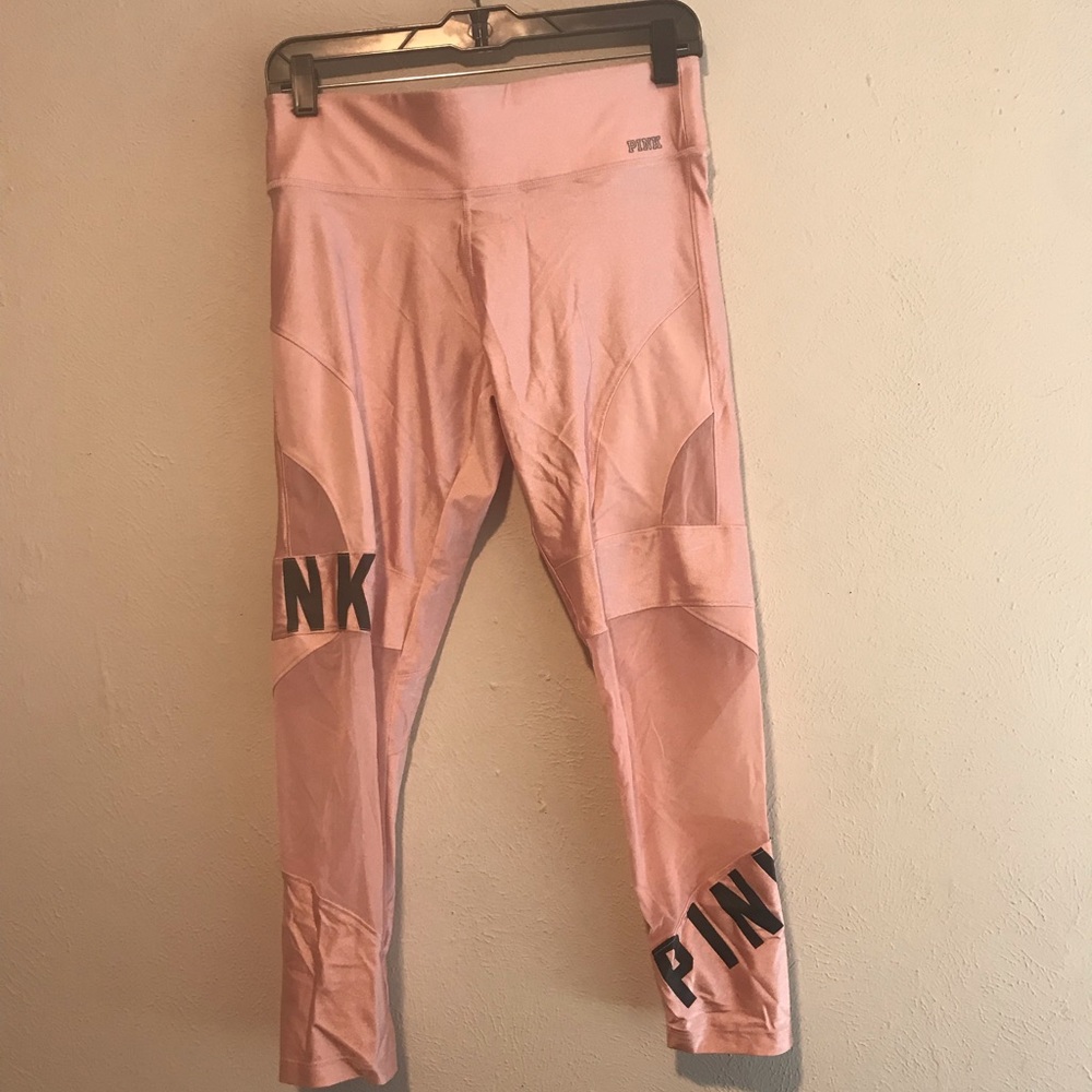 Vs pink ankle tights